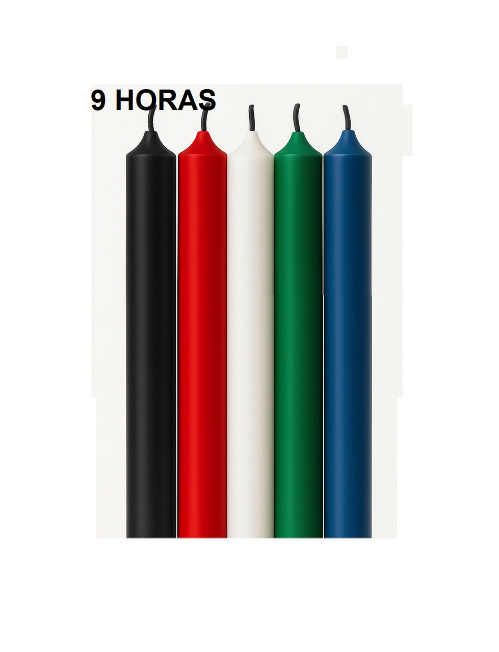 VELA DE 9 HORAS KG - COR