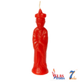 VELA MAGIA EXU REI 18 CM (047) Obs:(NÃO ENVIAMOS POR CORREIO)
