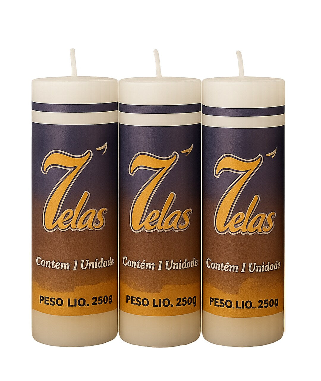 VELA DE 7 DIAS 250 GR - BRANCA