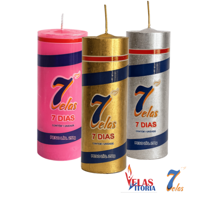 VELA DE 7 DIAS 250 GR - ESPECIAIS
