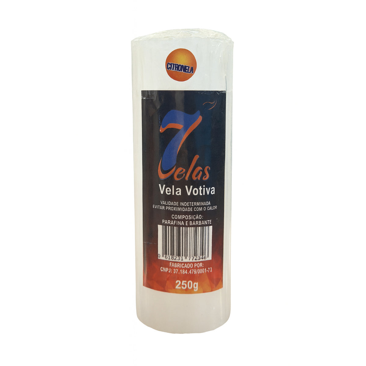 VELA DE 7 DIAS 250 GR - ESSÊNCIA